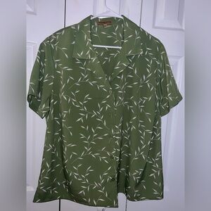 Notation woman blouse green size 2x for women’s